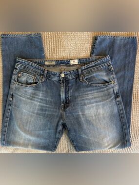 Men’s AG Adriano Goldschmied Graduate Tailored Leg Jeans 36x31 USA